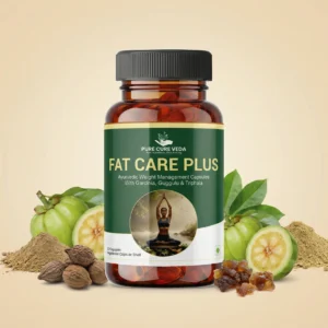 Fat Care Plus Ayurvedic Weight Management Capsules by Pure Cure Veda